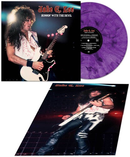 Runnin' With The Devil - Purple, Jake E. Lee, LP