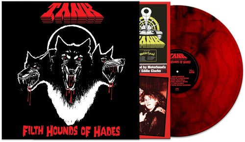 Filth Hounds Of Hades - Red Marble, Tank, LP