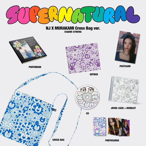 Newjeans 'Supernatural' Nj X Murakami (Cross Bag)