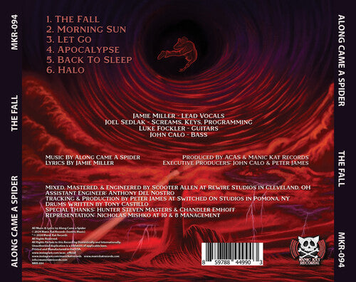 Fall, Along Came A Spider, CD