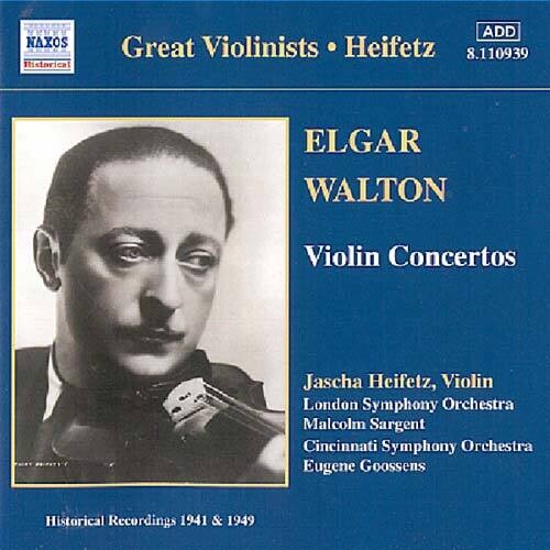 Plays Elgar/Walton