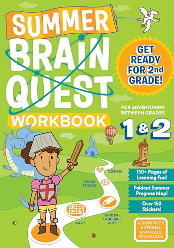 Summer Brain Quest: Between Grades 1 & 2 by Workman Publishing