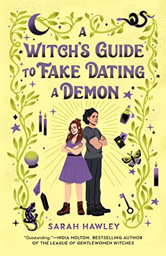 A Witch's Guide to Fake Dating a Demon -- Sarah Hawley, Paperback