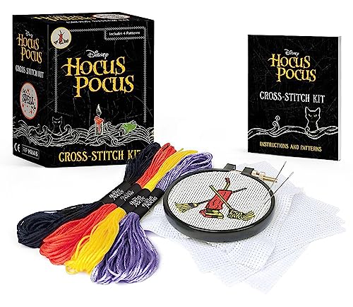 Hocus Pocus Cross-Stitch Kit -- Running Press - Paperback