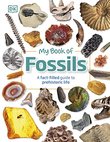 My Book of Fossils: A Fact-Filled Guide to Prehistoric Life -- DK - Hardcover