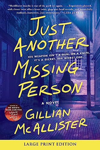 Just Another Missing Person -- Gillian McAllister, Paperback