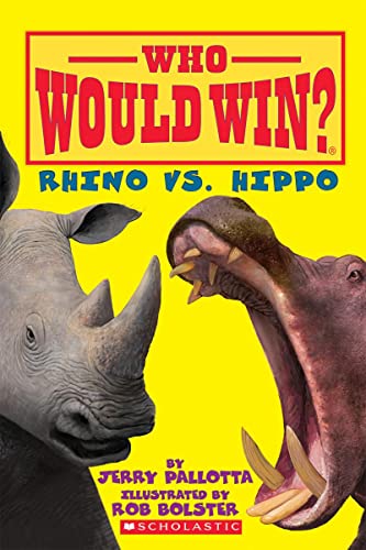 Rhino vs. Hippo (Who Would Win?) -- Jerry Pallotta, Paperback