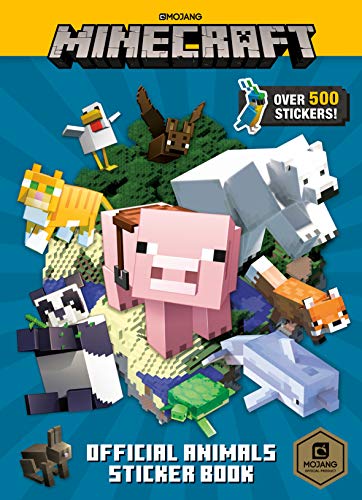 Minecraft Official Animals Sticker Book (Minecraft) -- Random House - Paperback