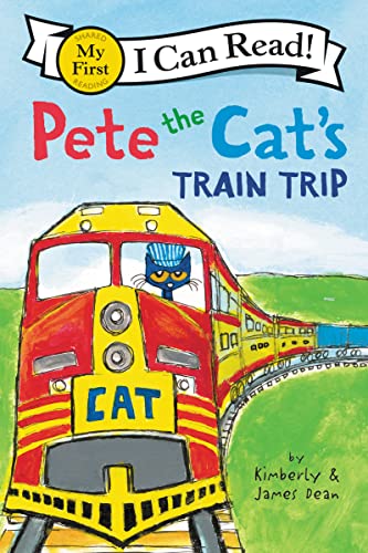 Pete the Cat's Train Trip -- James Dean, Paperback