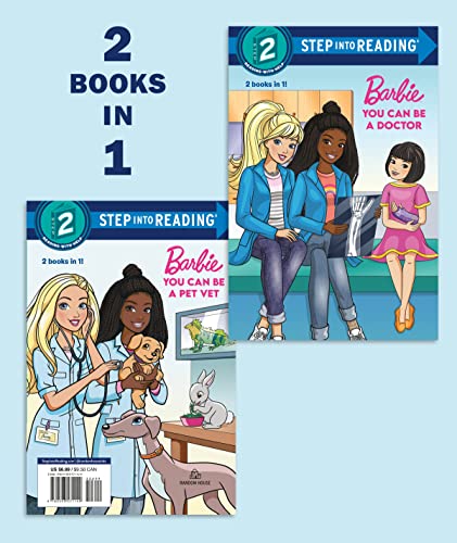You Can Be a Doctor/You Can Be a Pet Vet (Barbie) -- Random House - Paperback