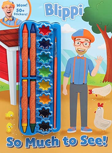 Blippi: So Much to See! -- Editors of Studio Fun International, Paperback