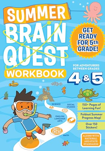 Summer Brain Quest: Between Grades 4 & 5 by Workman Publishing