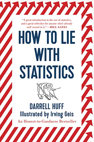 How to Lie with Statistics -- Darrell Huff - Paperback