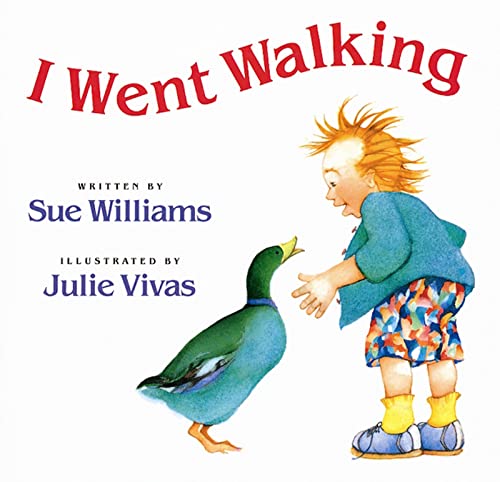 I Went Walking -- Sue Williams, Board Book