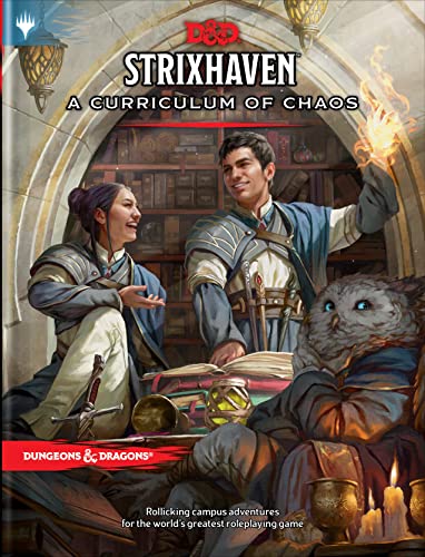 Strixhaven: Curriculum of Chaos (D&d/Mtg Adventure Book) -- Dragons, Hardcover