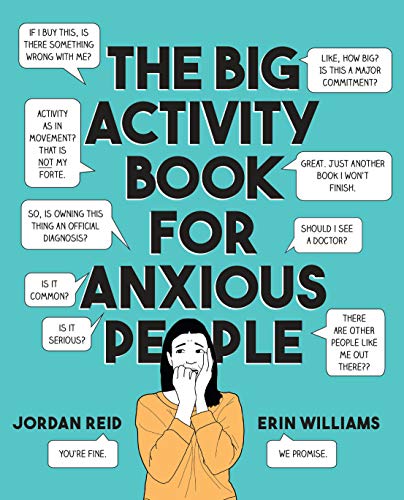 The Big Activity Book for Anxious People -- Jordan Reid - Paperback