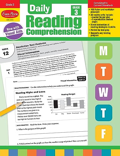 Daily Reading Comprehension, Grade 3 by Evan-Moor Educational Publishers