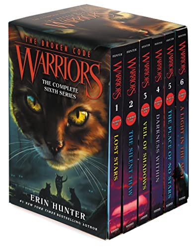 Warriors: The Broken Code Box Set: Volumes 1 to 6 -- Erin Hunter, Paperback