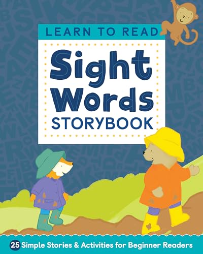 Learn to Read: Sight Words Storybook: 25 Simple Stories & Activities for Beginner Readers by Kiedrowski, Kimberly Ann