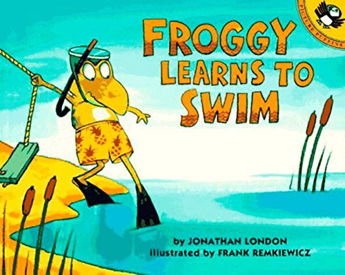 Froggy Learns to Swim -- Jonathan London, Paperback