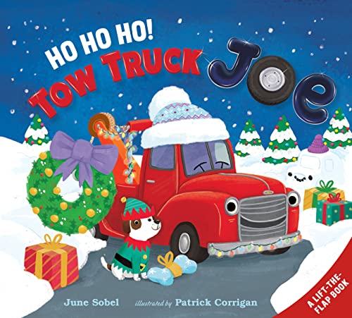 Ho Ho Ho! Tow Truck Joe Lift-The-Flap Board Book -- June Sobel - Paperback