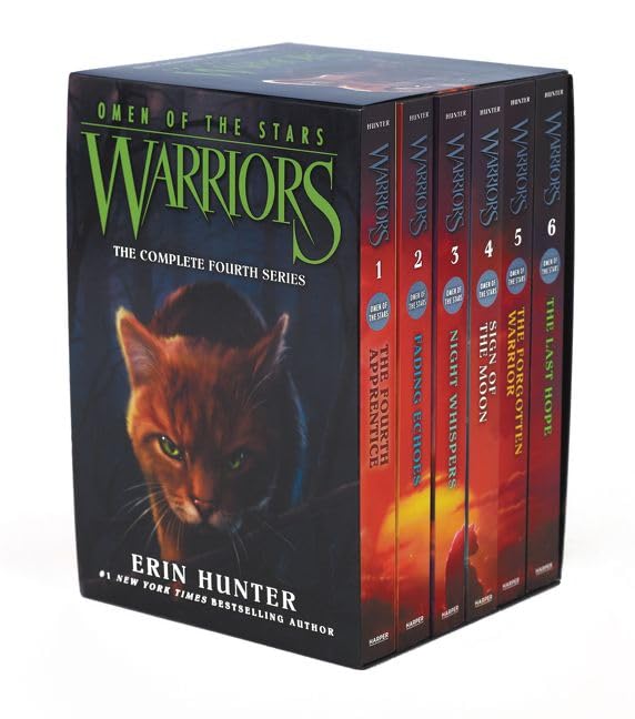 Warriors: Omen of the Stars Box Set: Volumes 1 to 6 -- Erin Hunter, Boxed Set