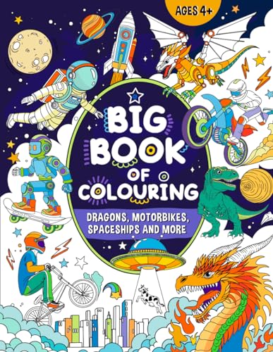 Big Book of Colouring for Boys: For Children Ages 4+ by Publishing, Fairywren