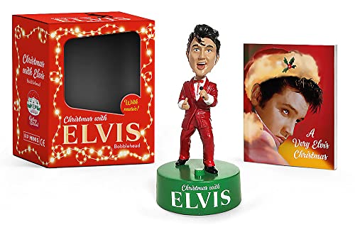 Christmas with Elvis Bobblehead: With Music! -- Robert K. Elder - Paperback
