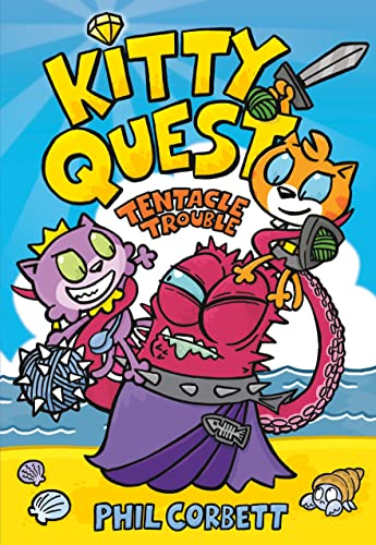 Kitty Quest: Tentacle Trouble: A Graphic Novel -- Phil Corbett, Paperback