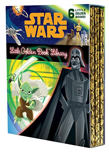 The Star Wars Little Golden Book Library (Star Wars): The Phantom Menace; Attack of the Clones; Revenge of the Sith; A New Hope; The Empire Strikes Ba -- Various - Boxed Set