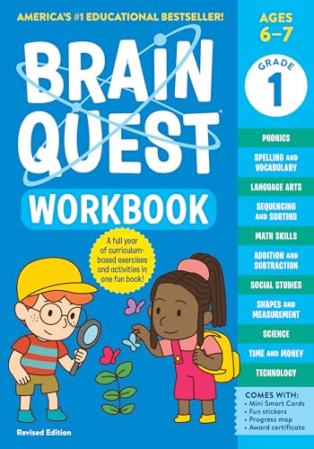 Brain Quest Workbook: 1st Grade Revised Edition by Workman Publishing