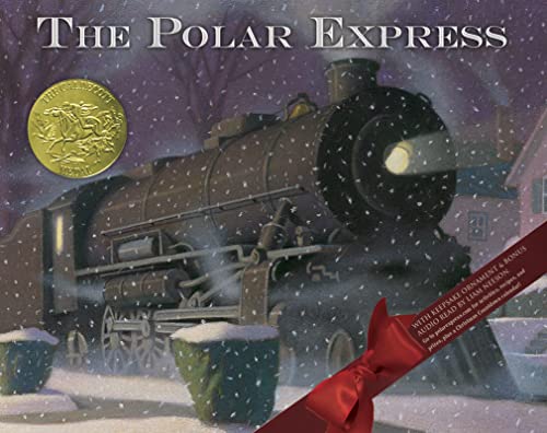 Polar Express 30th Anniversary Edition: A Christmas Holiday Book for Kids -- Chris Van Allsburg - Hardcover