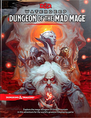 Dungeons & Dragons Waterdeep: Dungeon of the Mad Mage (Adventure Book, D&d Roleplaying Game) -- Dungeons & Dragons - Hardcover