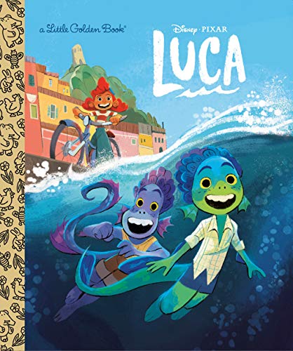 Disney/Pixar Luca Little Golden Book (Disney/Pixar Luca) -- Golden Books, Hardcover