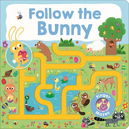 Maze Book: Follow the Bunny -- Roger Priddy, Board Book