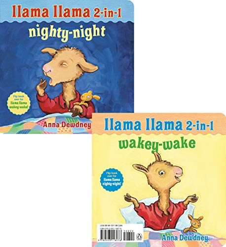 Llama Llama 2-In-1: Wakey-Wake/Nighty-Night -- Anna Dewdney, Board Book