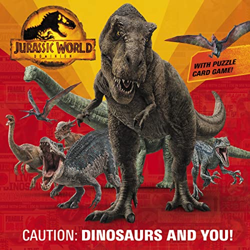 Caution: Dinosaurs and You! (Jurassic World Dominion) -- Rachel Chlebowski, Paperback