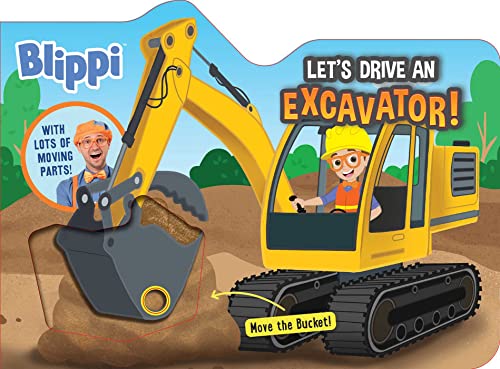 Blippi: Let's Drive an Excavator! -- Editors of Studio Fun International, Board Book