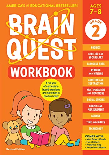 Brain Quest Workbook: 2nd Grade Revised Edition by Workman Publishing