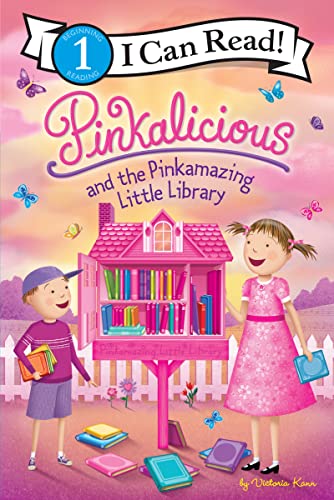 Pinkalicious and the Pinkamazing Little Library -- Victoria Kann - Paperback
