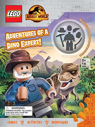 Lego Jurassic World: Adventures of a Dino Expert! -- Ameet Publishing - Paperback