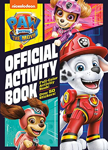 Paw Patrol: The Movie: Official Activity Book (Paw Patrol) -- Golden Books, Paperback