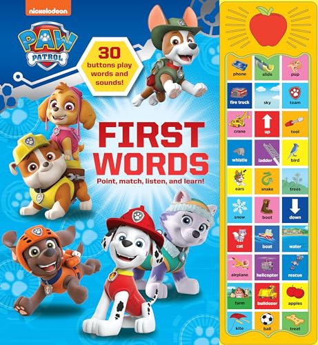 Nickelodeon Paw Patrol: First Words Sound Book by Pi Kids