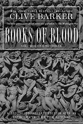 Clive Barker's Books of Blood 1-3 -- Clive Barker - Paperback