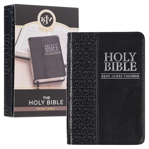 KJV Mini Pocket Edition: Zippered Black by