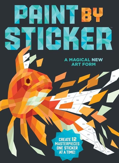 Paint by Sticker: Create 12 Masterpieces One Sticker at a Time! -- Workman Publishing, Paperback
