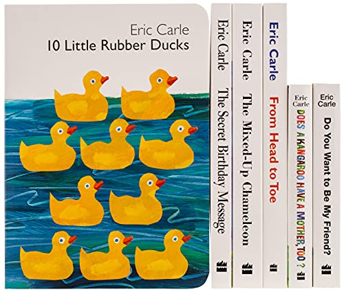 Eric Carle Six Classic Board Books Box Set -- Eric Carle, Paperback