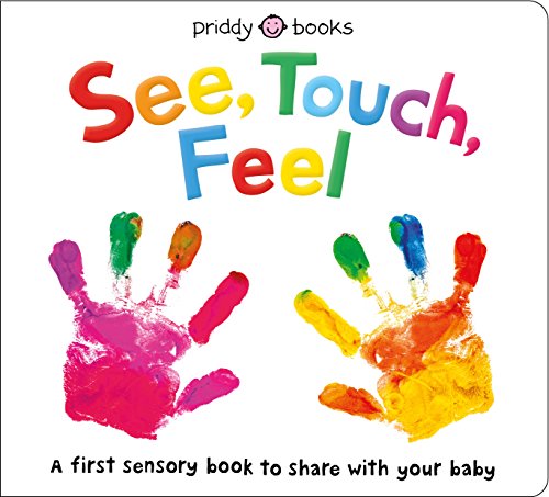 See, Touch, Feel: A First Sensory Book -- Roger Priddy, Board Book