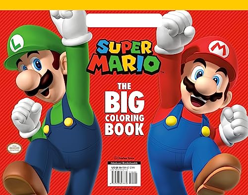Super Mario: The Big Coloring Book (Nintendo(r)) -- Random House, Paperback