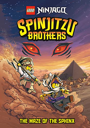 Spinjitzu Brothers #3: The Maze of the Sphinx (Lego Ninjago) -- Random House - Hardcover
